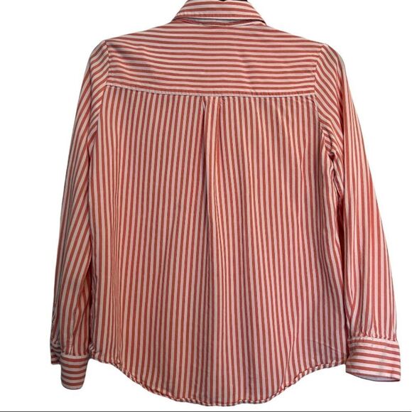 😊 3/$30
Francesca’s Jun & Ivy Striped Button down Sz Small, very soft! - Picture 2 of 12